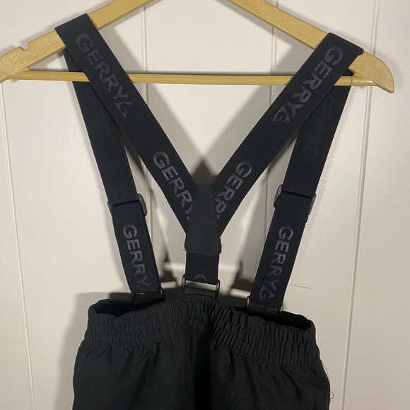 Gerry Ski Snow Bib Pants Black Insulated Waterproof Youth Size M 10-12 - Picture 16 of 16